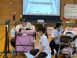 【①ドラの音で開会】ﾄﾘ①IMG_2063(開始ﾄﾞﾗ･バチ持つ)瀬口
